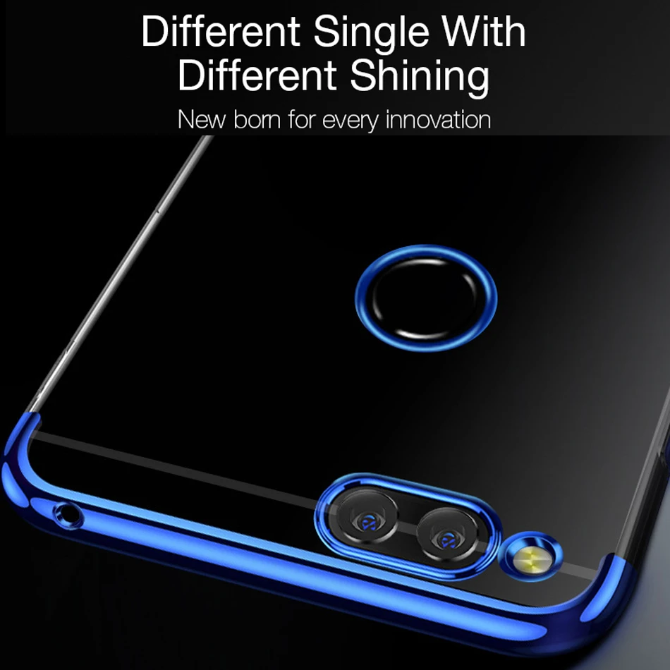 Покрытие прозрачный чехол для huawei P Smart case Slim Fit Прозрачный Силикон Ясно Мягкая