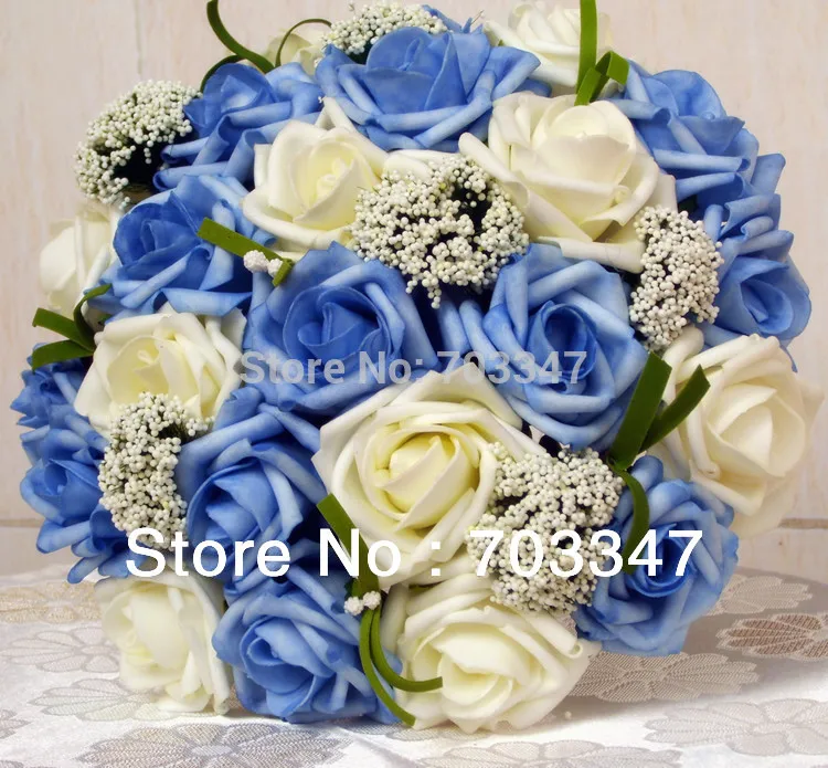 Горячая Распродажа! Бесплатная доставка EMS! (8 шт./лот) Красивый букет невесты