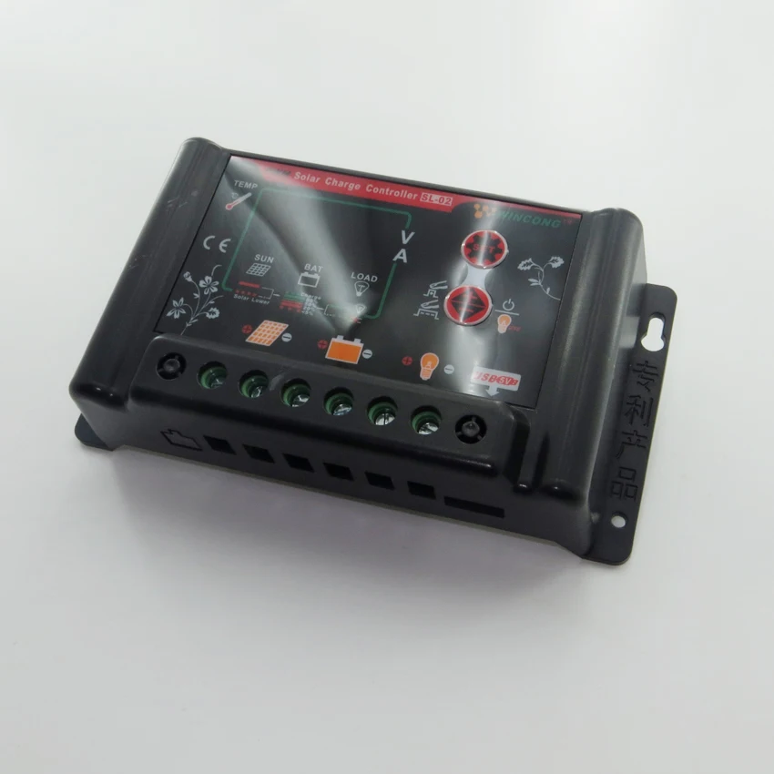 30A 12VDC 24VDC литий ионная литиевая батарея LiFePO4 батареи Солнечный контроллер заряда