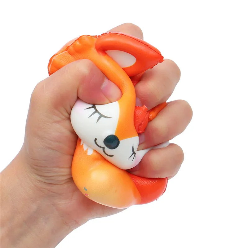 2019 забавные мягкие животные лисы волнение и стресс игрушки Poopsie Slime Surprise Mouchi Squishs