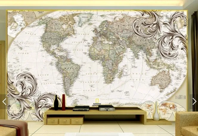 Объемные водонепроницаемые самоклеящиеся большие настенные наклейки обои