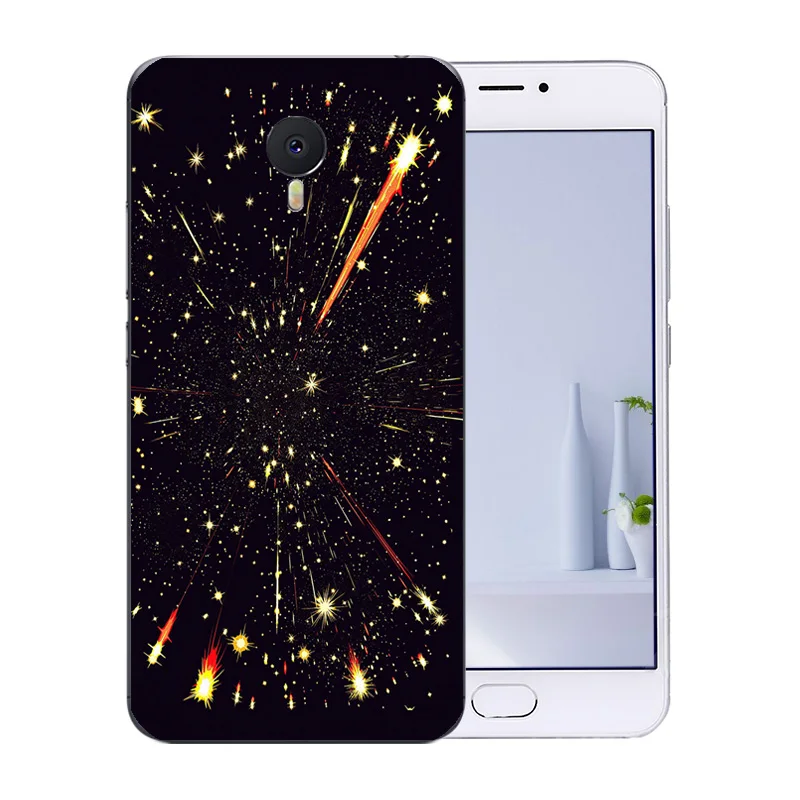 Роскошный чехол для Meizu M3 Note мягкий С Рисунком Тигра телефона с голубым шармом 3