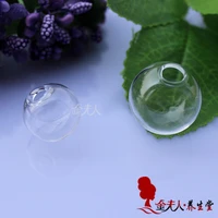 10pcs 681012141618202530mm hand blown glass balls mini glass cover crystal ball necklace pendant