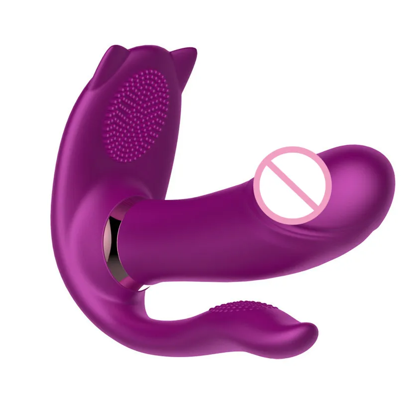 Носите семь частот три землетрясения согревающий Массажер для ануса