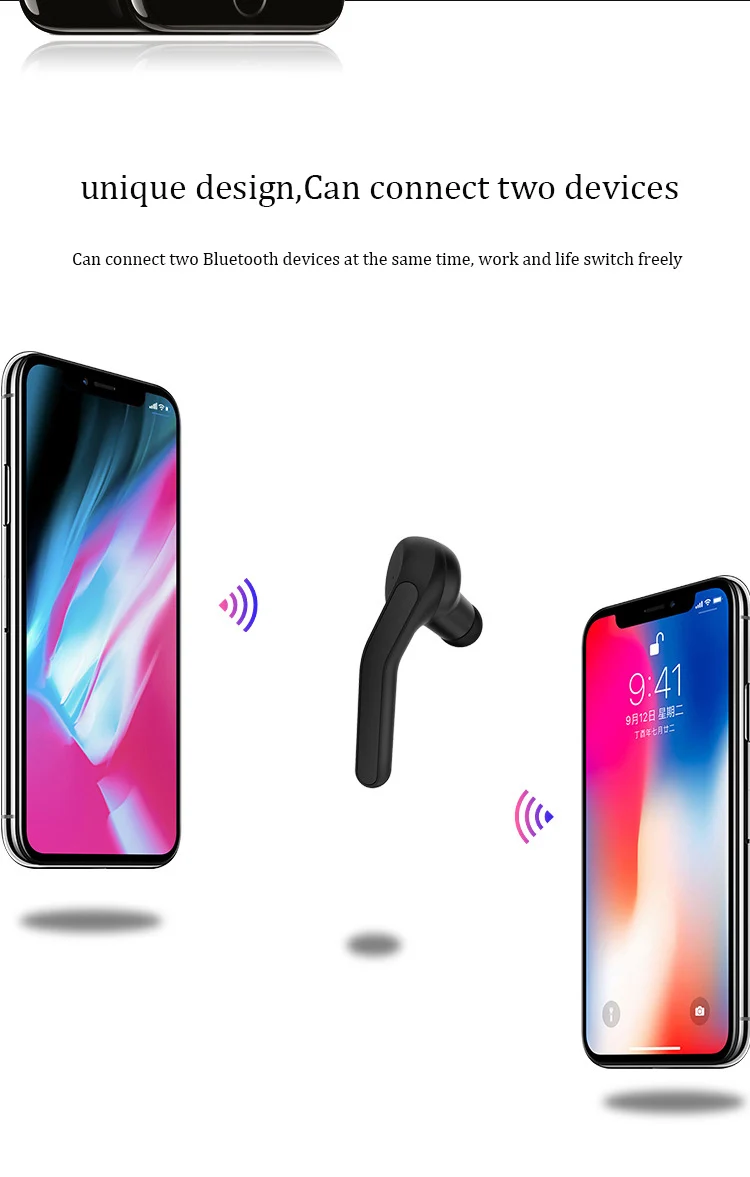 Moloke S10 Mini Dual V5.0 беспроводные наушники Bluetooth наушники 3D стерео звук наушники с двойным микрофоном и зарядным устройством