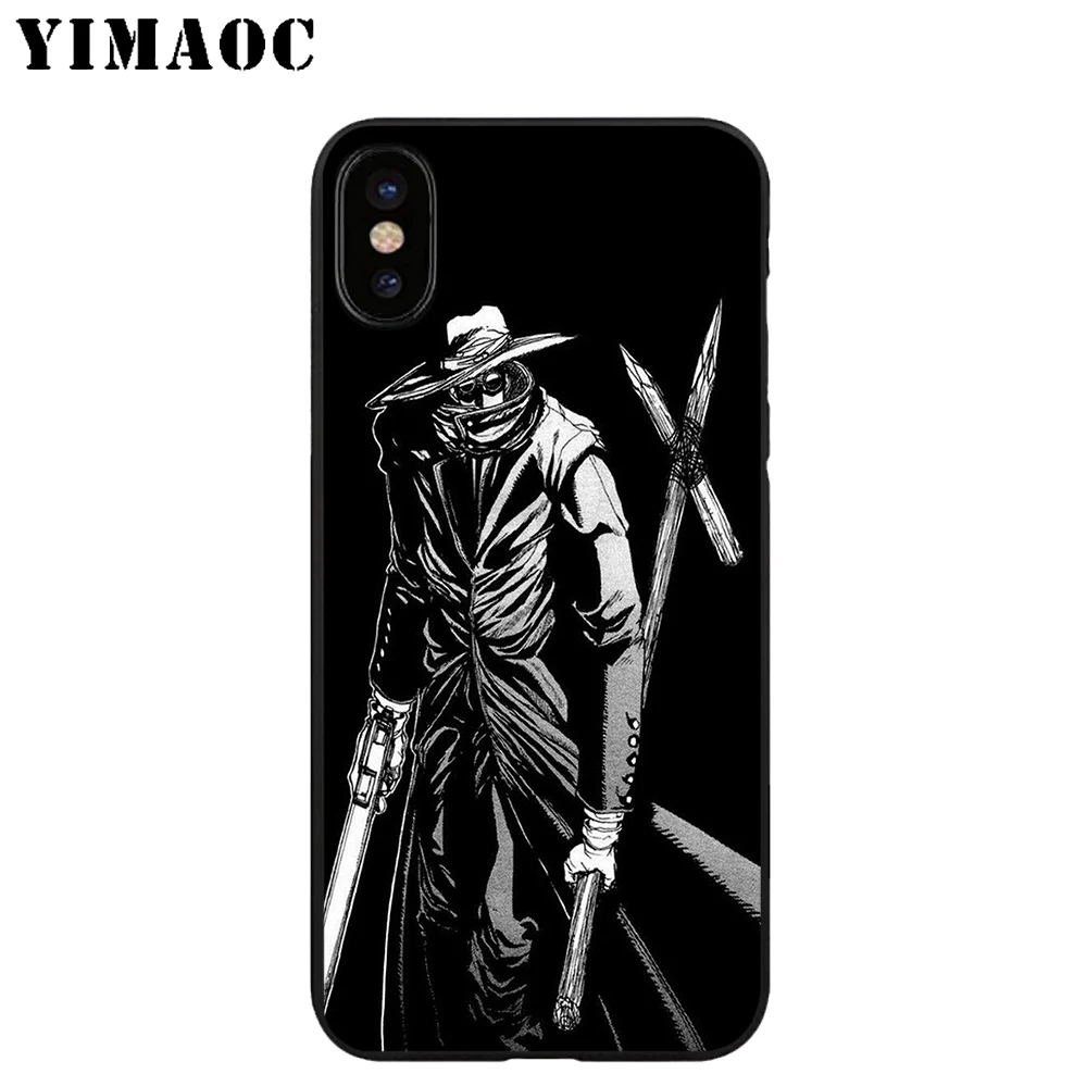 YIMAOC Alucard Hellsing аниме Мягкий ТПУ Черный силиконовый чехол для iPhone X или 10 8 7 6S Plus 5 5S SE