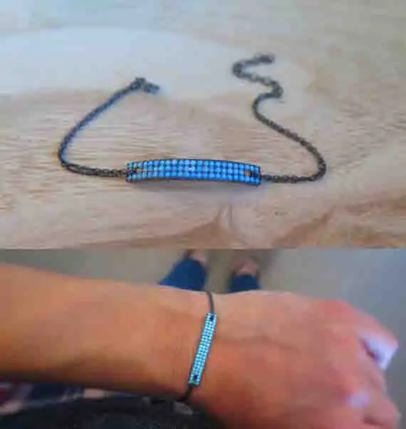 2017 горячее новое поступление микро проложить синий камень Мода дамы подарок