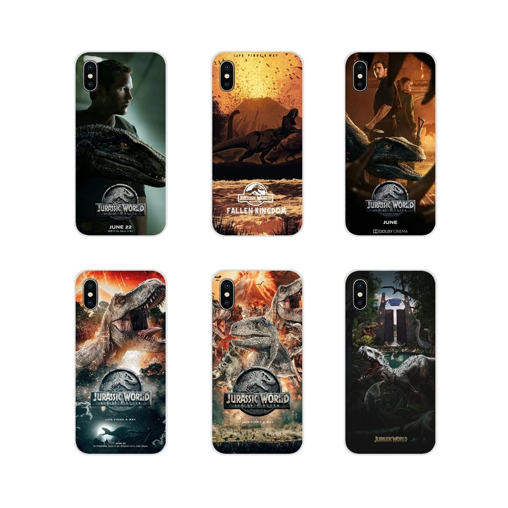 2018 Jurassic World Fallen Kingdom для Samsung Galaxy A5 A6S A7 A8 A9S Star J4 J6 J7 J8 Prime Plus аксессуары чехлы