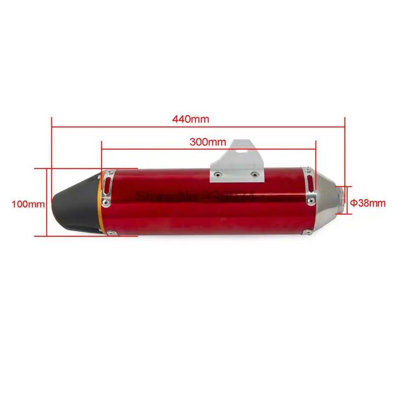 

Aluminium Motorbike Exhaust Muffler Full System for Honda CRF150F CRF230F 2003 2004 2005 2006 2007 2008 2009 2010 2011 2012 2013