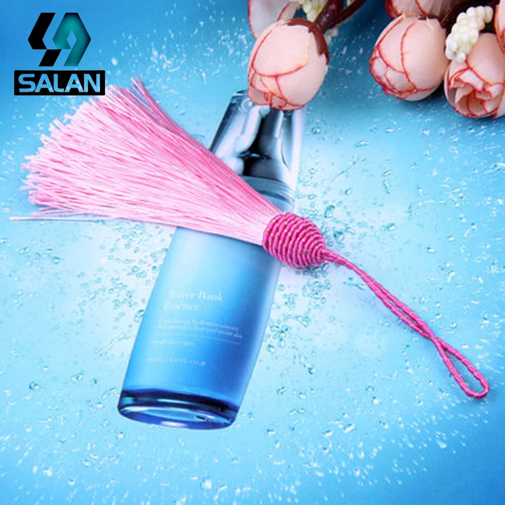 Пятно ручной тканый лед шелковые кисточки для серег многоцветные китайский узел