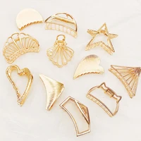 more styles hot sale fashion metal style exquisite simple and versatile hair clip solid barrettes headbands girls hair headwear