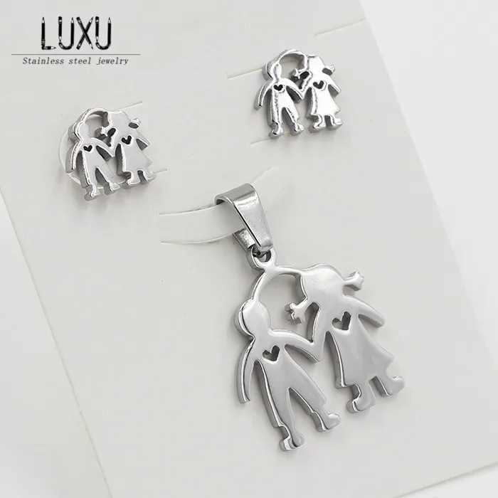 Комплект ювелирных изделий LUXUKISSKIDS Свадебные Ювелирные наборы из Дубая с полым