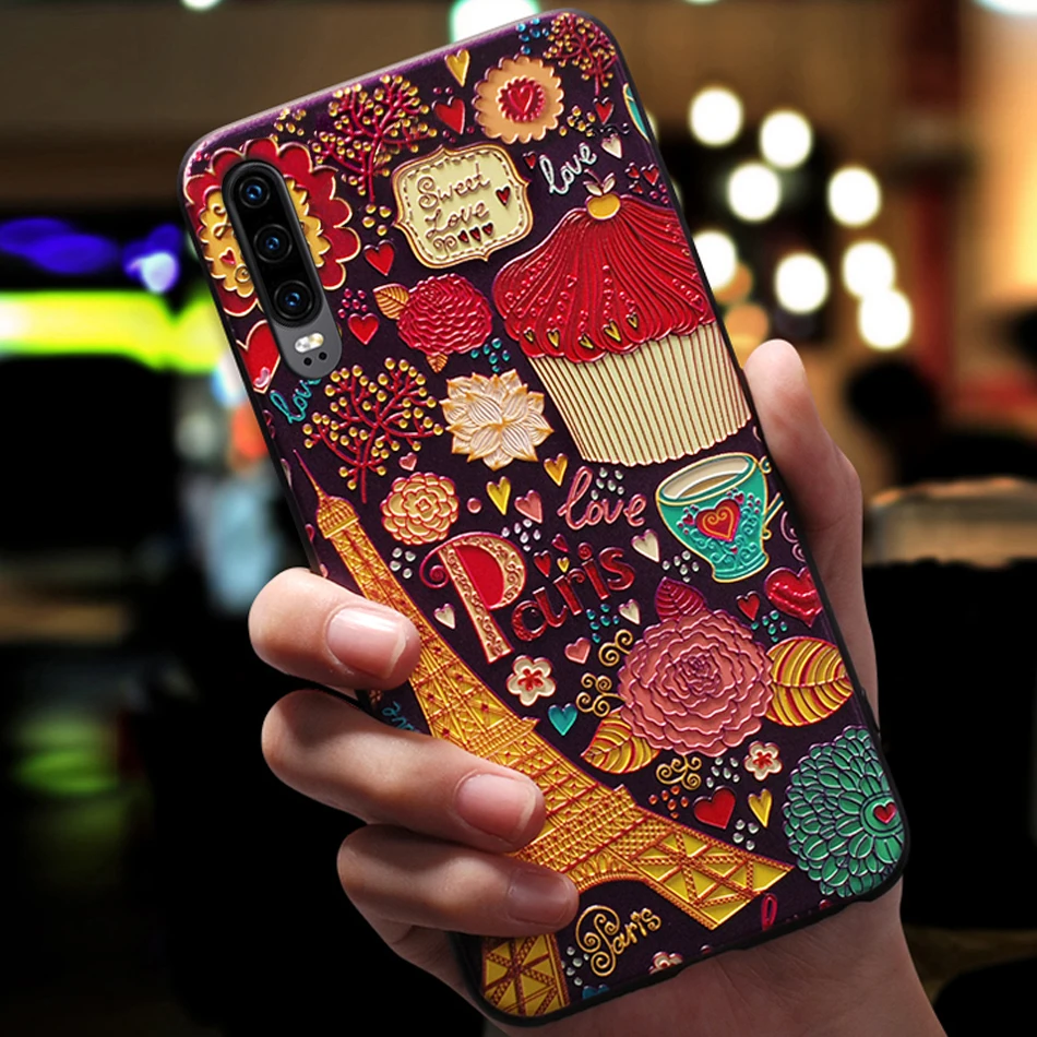 YonLinTan coque, чехол, чехол для HuaWei P30 Lite Pro p30lite, силиконовый милый 3D роскошный мягкий чехол для задней панели телефона s