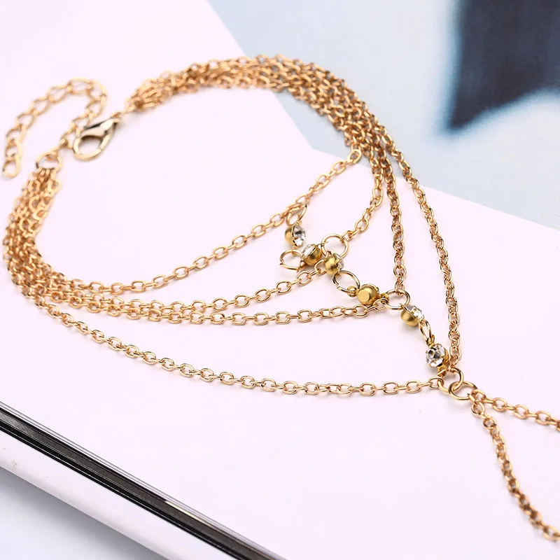 Рука Ведомого Жгут Кисточкой Цепи Верхней Манжеты Браслет Леди Девушка Summer Beach