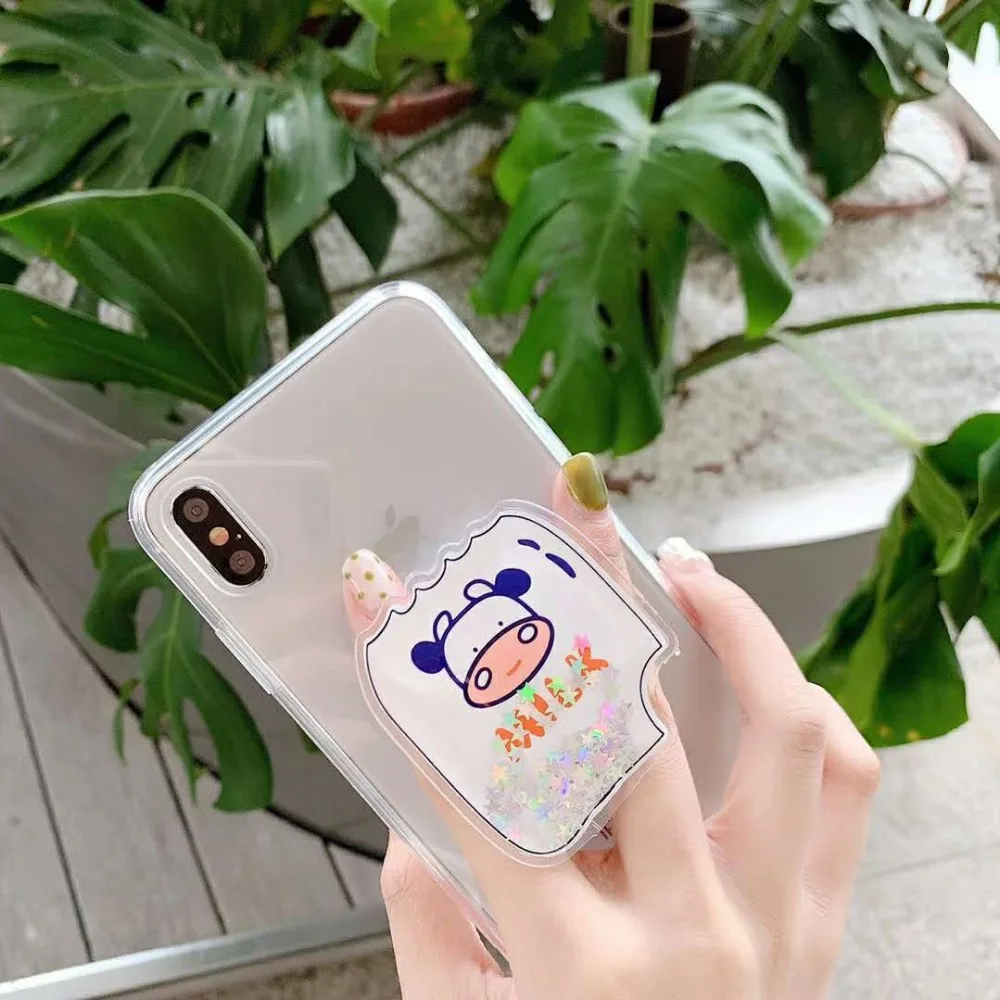 Декомпрессии корова Малый воды сумка для oppo r9 r11 r11s мобильного телефона чехол r15
