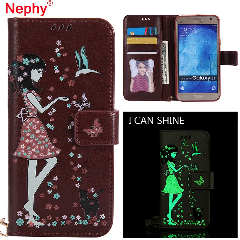 Nephy кошелек чехол для телефона samsung Galaxy J7 Prime J700 J710 J730 2015 2016 2017 Neo J701 NXT J701M SM-J701F J7Neo
