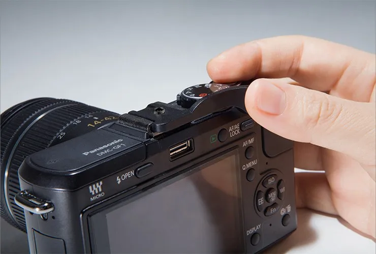 Металл черный Камера Горячий башмак адаптер палец сцепление для Fujifilm X100 X100S x100t X E1