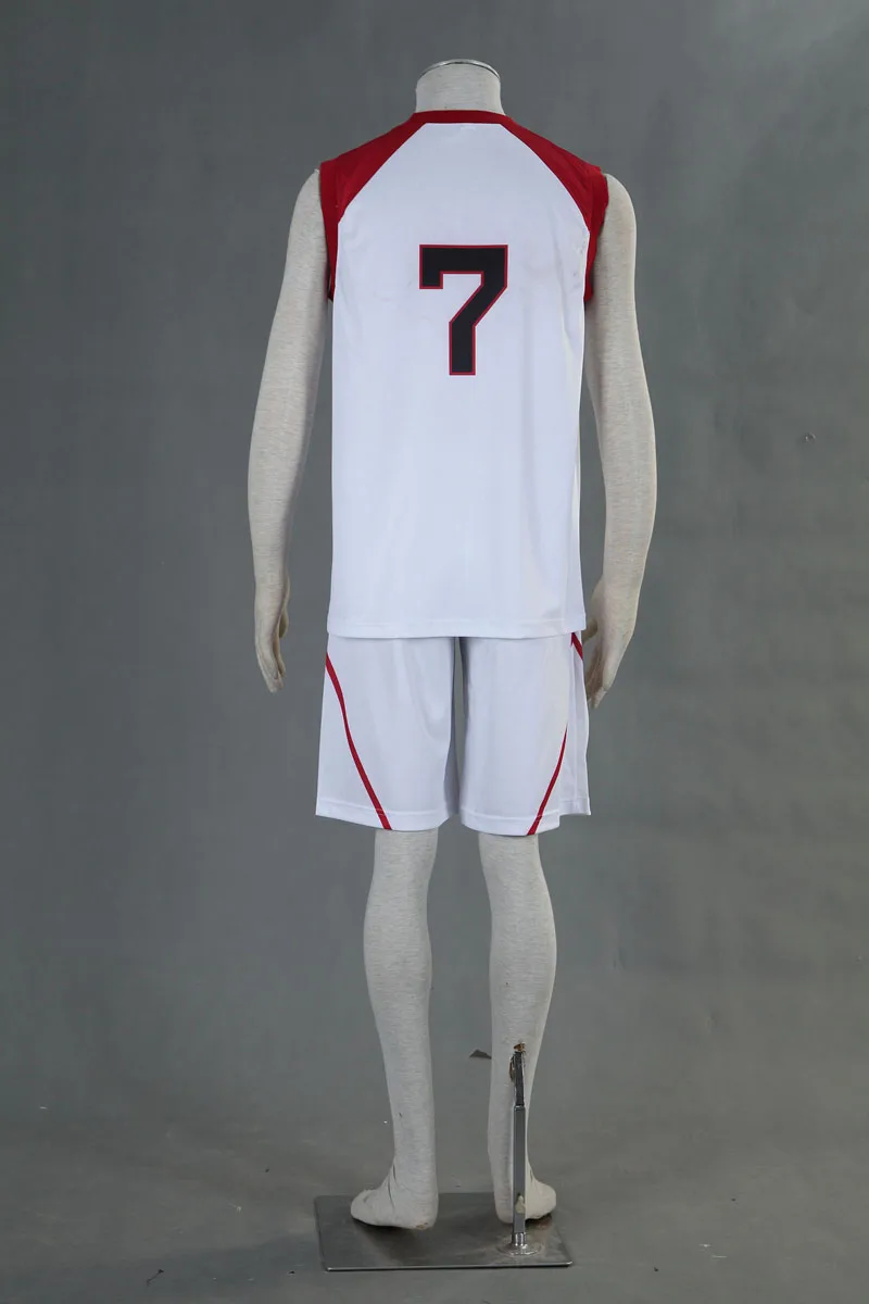#7 Kise Ryota Cospaly из Kuroko no Basuke/последняя игра NO.7 косплей костюм Джерси Униформа унисекс