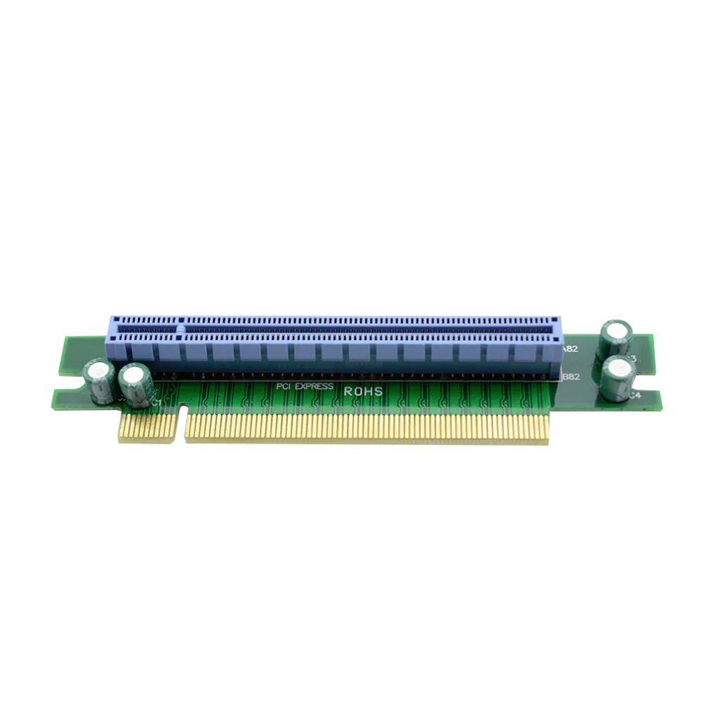 Переходная плата PCI-E Express 16X 90 градусов для корпуса компьютерного сервера 1U |
