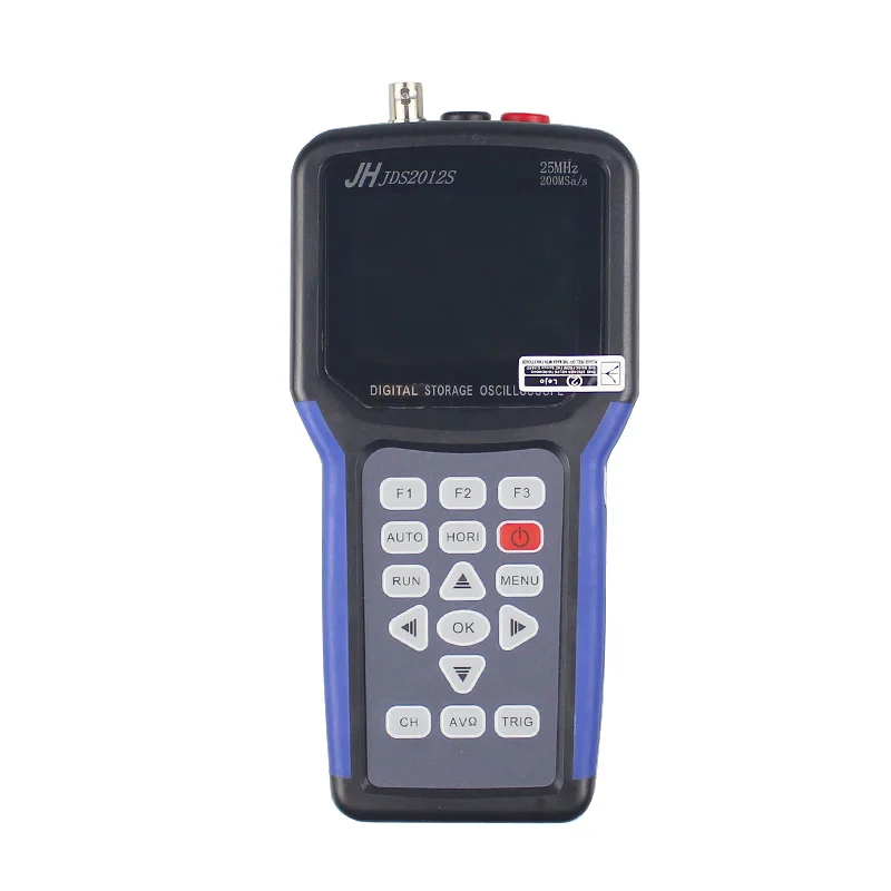 Jinhan JDS2012S оригинальный портативный цифровой осциллограф 1 канальный мультиметр 25