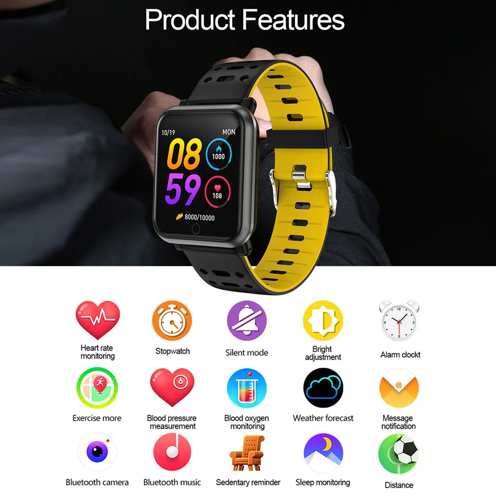 (10 шт.) Оптовая продажа смарт часов COLMI CP11 Brim Smartwatch|Смарт-часы| |