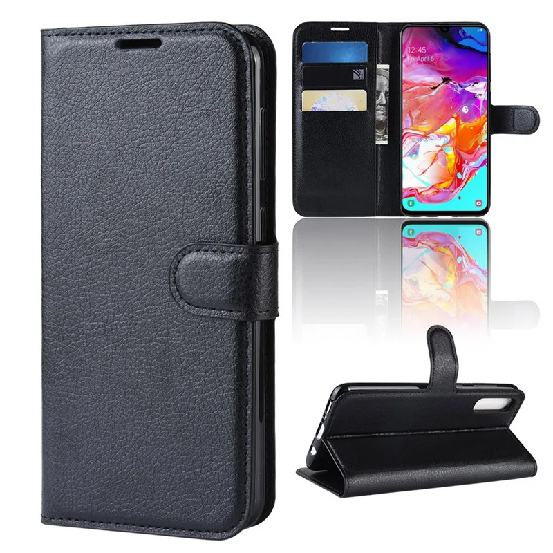 Кожаный чехол для Samsung Galaxy M01 Core 2020 A30 A50 A70 A60 A90 5G Чехлы флип бумажник A31 A50S A 50