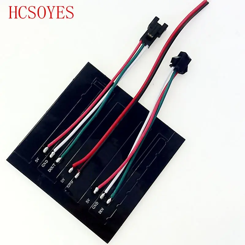 5 в постоянного тока 8x 8/16x1 6/32x8 WS2812B светодиодный пиксель 2811 ic индивидуально