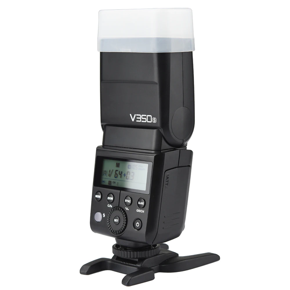 Godox V350S 2 4G ttl вспышка для фотокамер Speedlite HSS 1/8000 s Вспышка со встроенным 2000 мА/ч