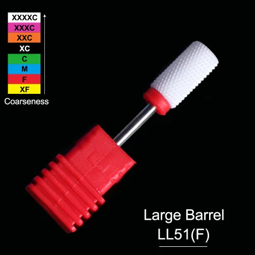 LL51 STZ, 1 шт., керамические сверла для ногтей, вращающиеся фрезы для маникюра, электрическая машинка для удаления УФ-геля, инструмент для педикюра, LL29-56 - Цвет: LL51