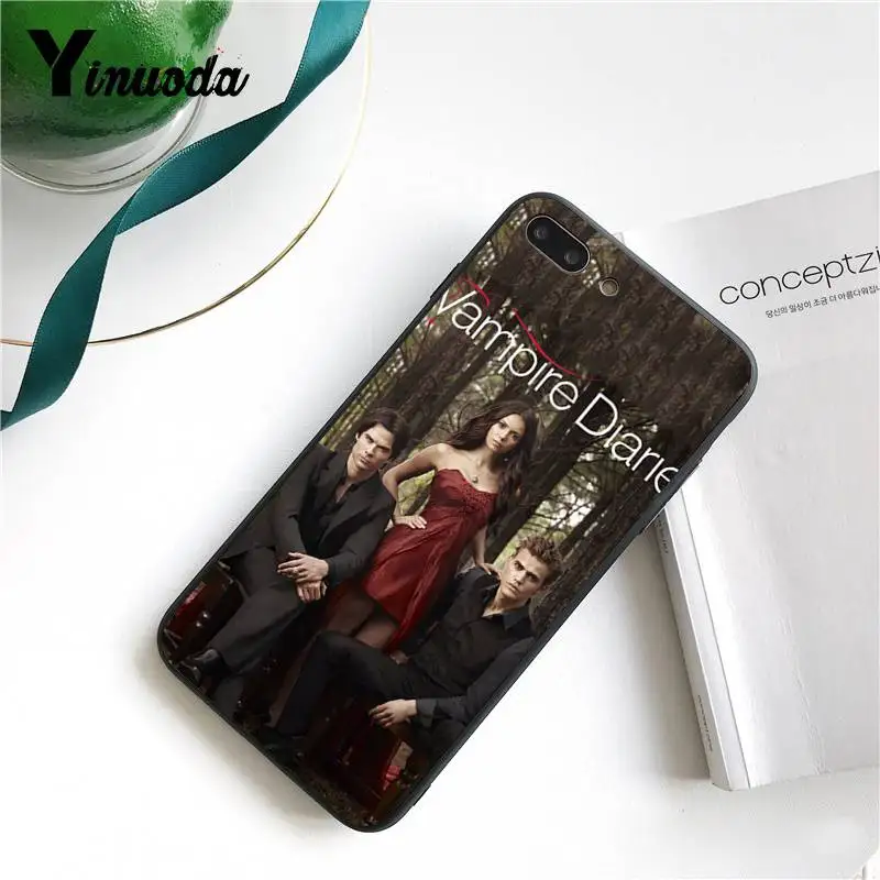 Чехол Yinuoda для iPhone 7 6 X Дневники вампира замечательный популярный чехол телефона 6S