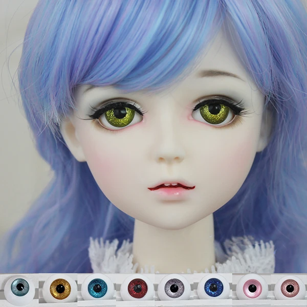 Новинка 1 пара глаз Акриловые BJD глаза 14/16/18 мм SD для 1/3 1/4 1/6 кукольные аксессуары |