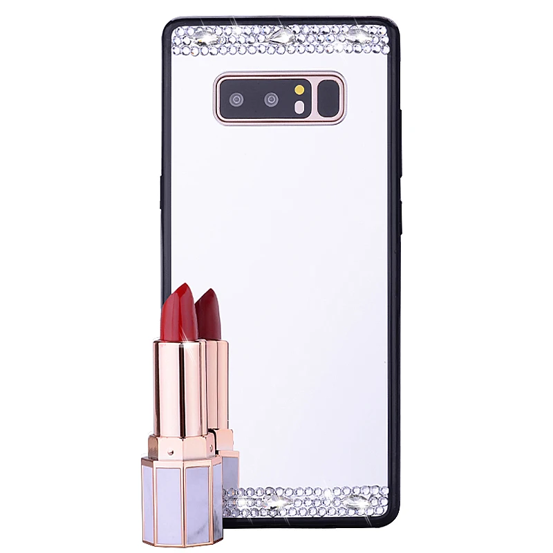 Mirror Bling Case for Samsung Galaxy S10 S10e S9 S8 Note 8 9 J6 Plus A6 A8 J4 J8 A7 J2 Pro 2018 Crystal Phone Coque |