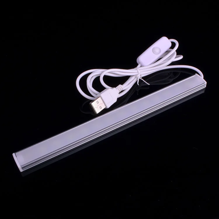 1 шт. USB Светодиодная лента 5 в бар для чтения/книги/настольная лампа +