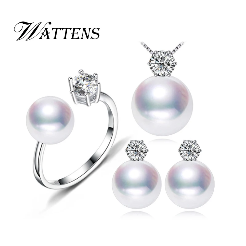 Комплект из колье серёг и кольца с пресноводным жемчугом|purple pearl set|pearl jewelry setpearl set