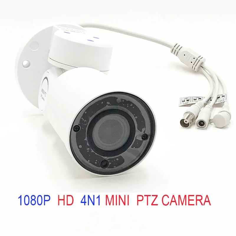 YUNCH Мини cctv ночное видение AHD/TVI/CVI/CVBS 2MP день/ночь ptмм Z Видеокамера 3 6 мм/4X