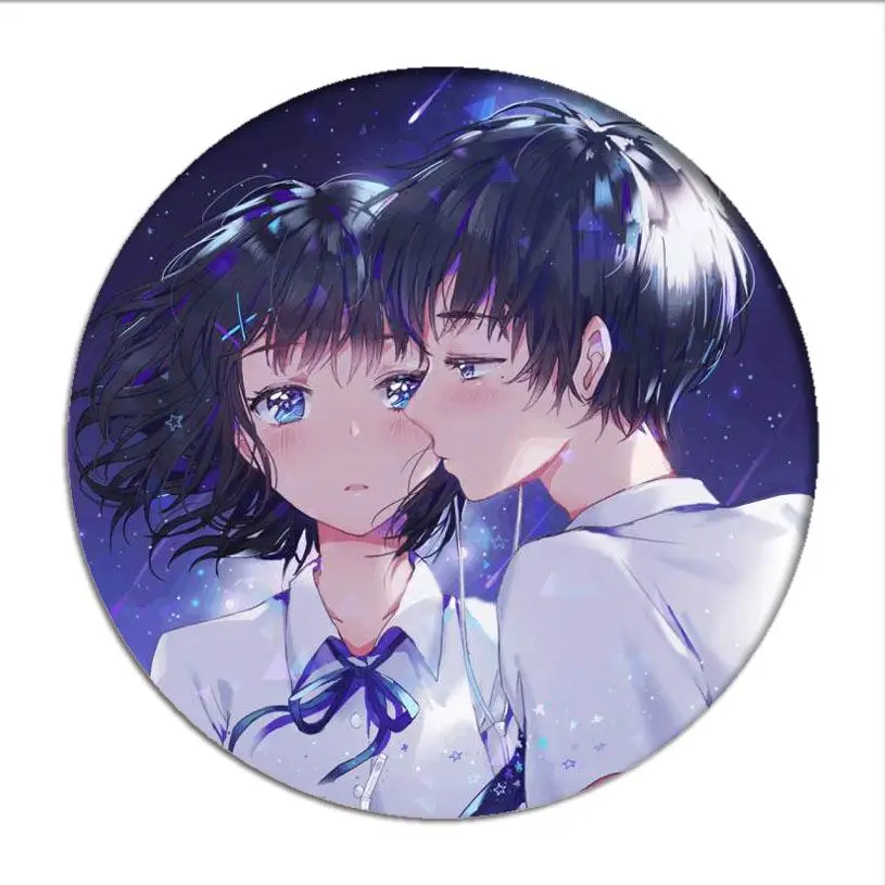 1 шт. Kimi no Na wa ваше имя значок косплея Тачибана Taki Брошь булавка миямидзу мицуха