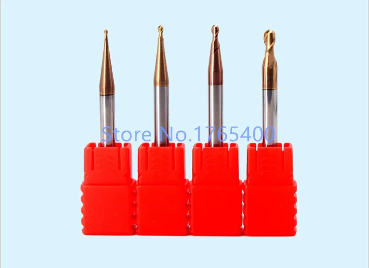 Концевая фреза HRC55 карбидная Вольфрамовая R0.5 R0.75 R1 R1.25 R1.5 R2 R2.5 R3 R4 R5 1 шт.|Фреза| |