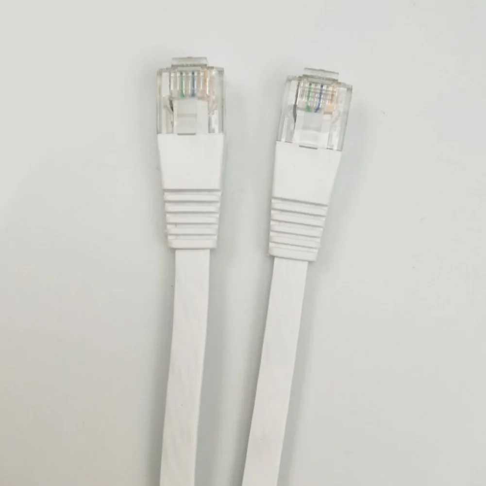 50 футов (15 метров) износостойкий плоский кабель RJ45 сеть локальная компьютерный Cat