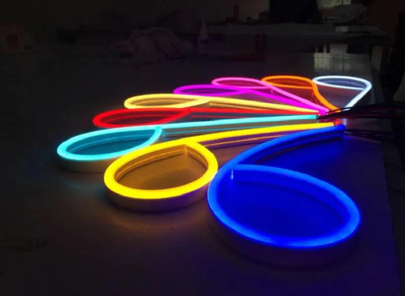 

High Quality LED Flex Neon Rope Light Waterproof IP68 led neon flexible strip light /Warm/Cold/Bulb/Gree led light