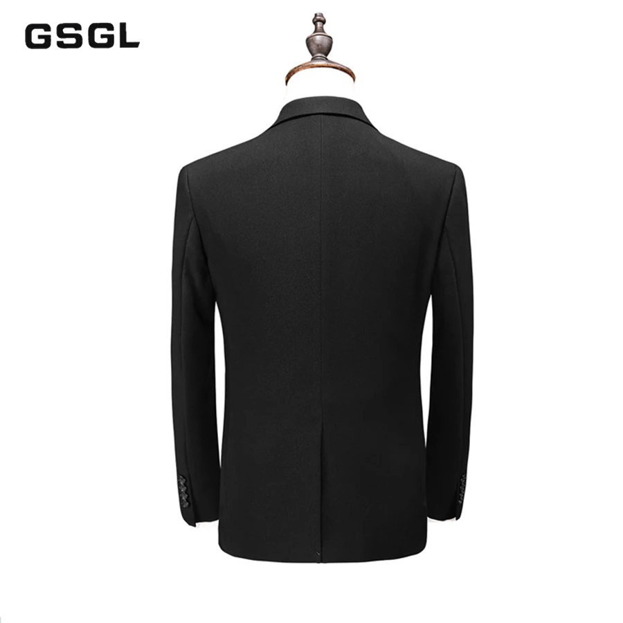 Blazers Pants Vest Sets New Fashion Groom Wedding Dress Suits Men's Casual Business 3 Piece Suit Jacket Coat Trousers