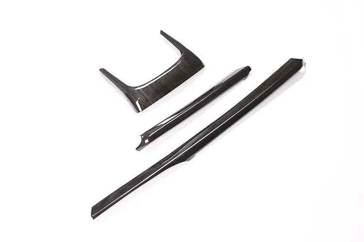 3pcs Black Wood Grain ABS Car Center Armrest Box Decoration Trim Parts For BMW X1 F48 2016-19 X2 F47 2018 2019 Left Hand Drive | Автомобили