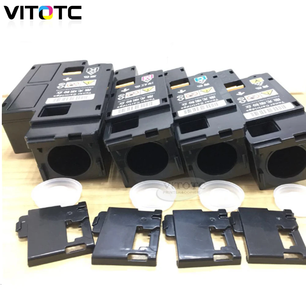 

4 пустой тонер-картридж, многоразовый рандомный Xerox Docuprint CP118W CM118W CP119W CP228W CM228FW, цветной лазерный принтер