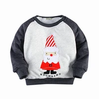 2 7t toddler girl boy santa pullover outwear winter toddler santa coat clothes thick cotton thermal santa pullover coat toddler