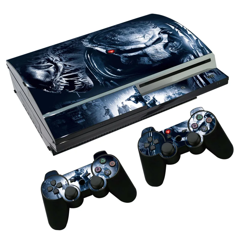 Наклейка Aliens vs Predator Skin для PS3 Fat PlayStation 3 консоль и контроллеры Skins виниловая