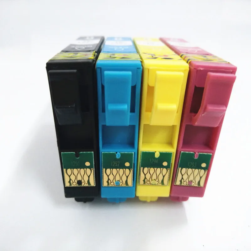 Чернильный картридж vilaxh T1291 для принтера Epson - T1294 Stylus SX230 SX235W SX445W SX420W SX425W SX430W SX435W