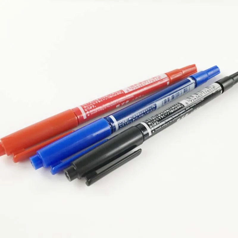 

1 pcs Paint Marker Pen Office Stationery Waterproof Ink Double Oily Marker Pens 3 Color Available