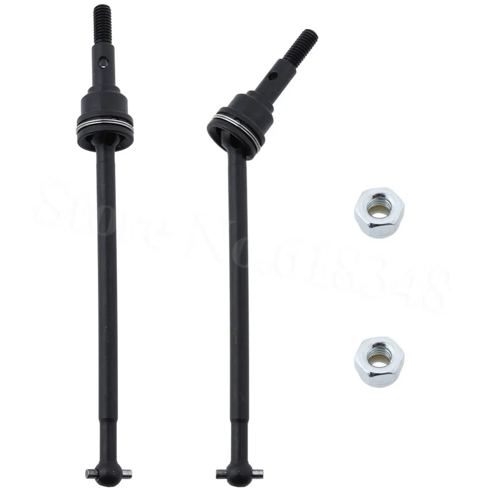 2-Pack Alloy Steel Front Universal Shaft For FS Racing 1/10 Desert Buggy 53625 53632 Baja RC Vehicle Upgrade Accessories | Игрушки и