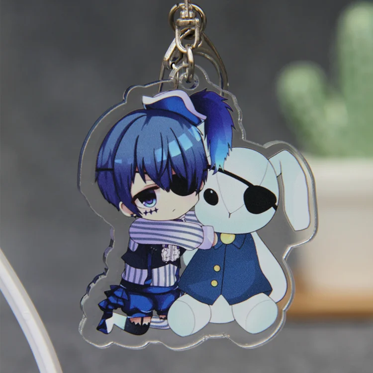 Аниме Черный дворецкий Ciel Phantomhive Себастиан · микаелис фигурка Косплей акриловый