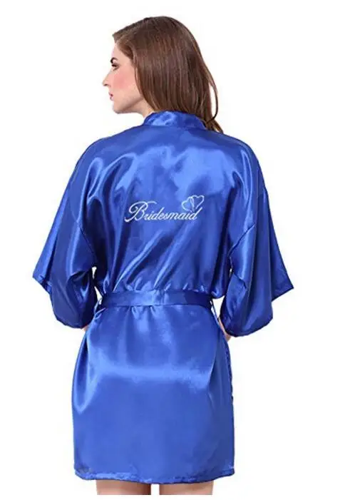 Халат подружки невесты персонализированный подходит для матери подарок Роба |