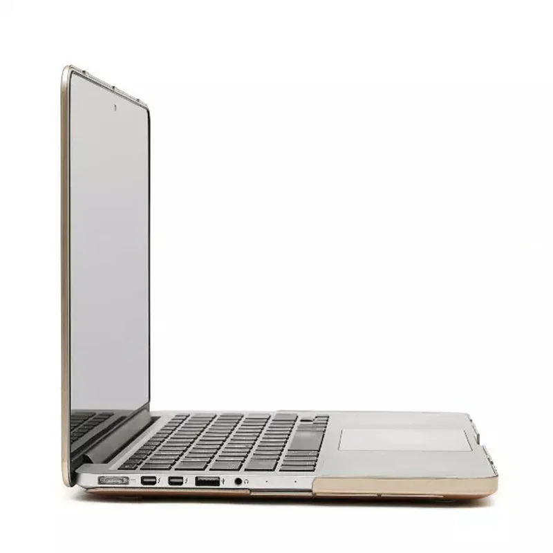 Жесткий Чехол для ноутбука Macbook pro 15 retina матовый металлический цветной чехол из